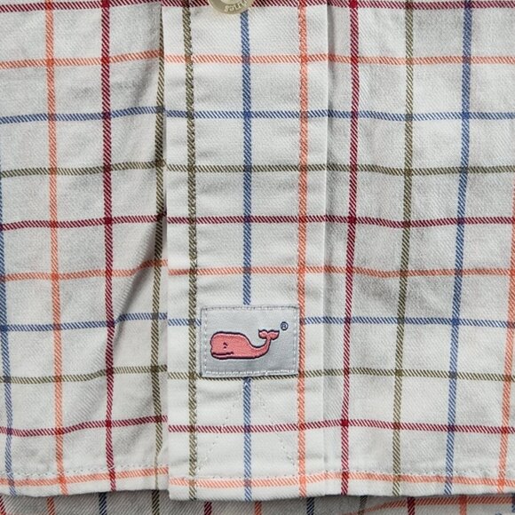 Vineyard Vines Button Up Cotton Classic Fit Murray Shirt Colorful Check Small - Picture 10 of 16